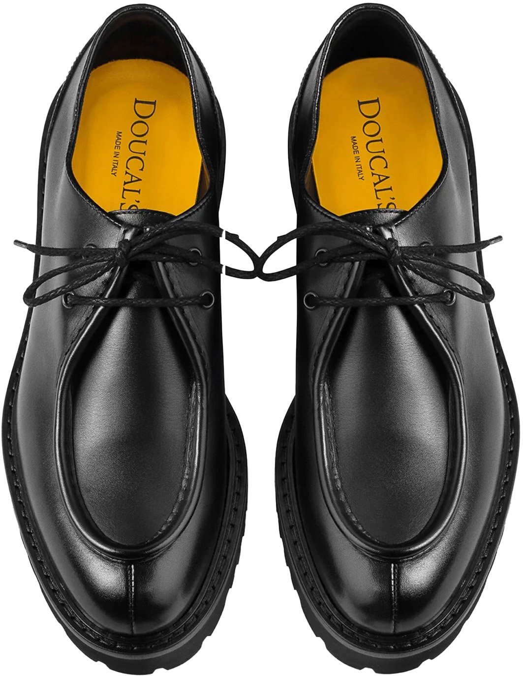 Flat Shoes Deco' Nero+F.Do Nero