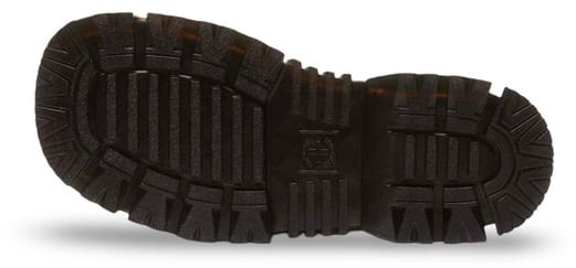 Dr. Martens Black Leather Platform Sandals