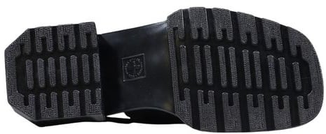 Dr. Martens Black Leather Mules