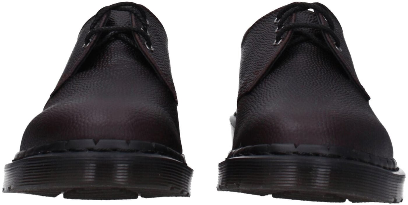 Dr. Martens Purple Leather Oxfords And Derbies