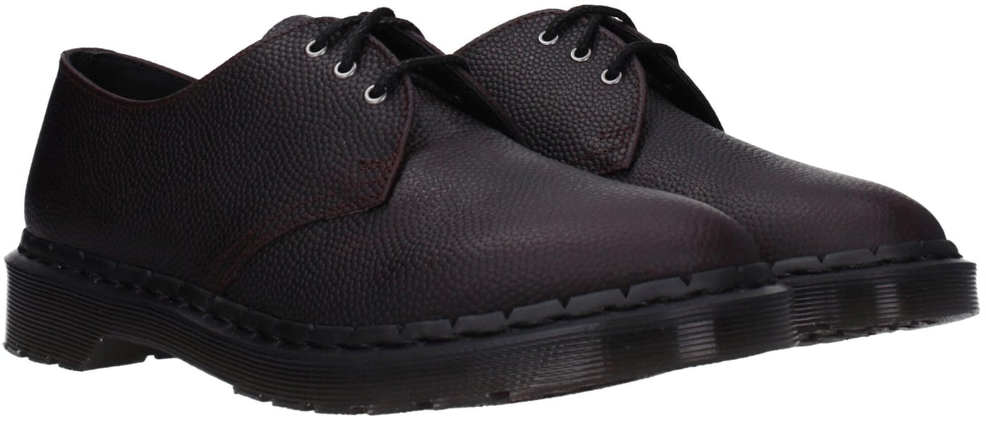 Dr. Martens Purple Leather Oxfords And Derbies