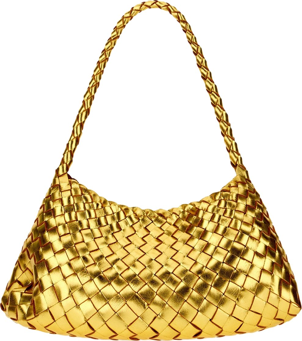 Dragon Diffusion Gold leather Rosanna shoulder bag