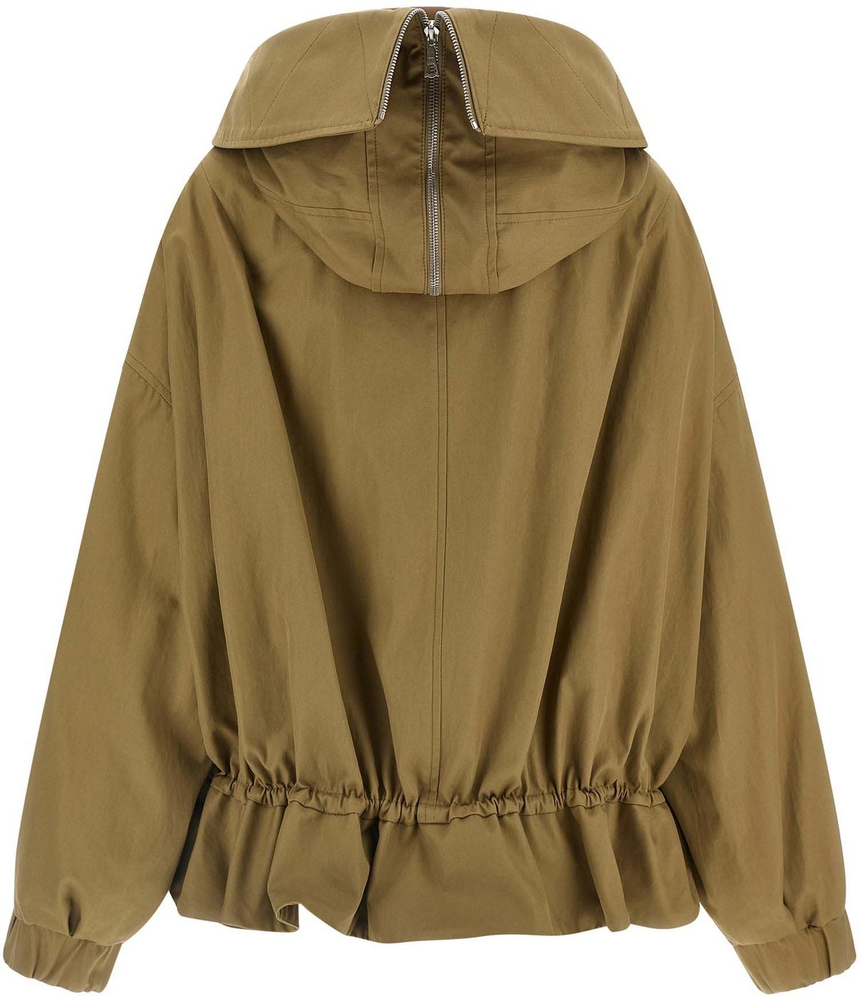 Dries Van Noten Beige Cotton Shell Jacket