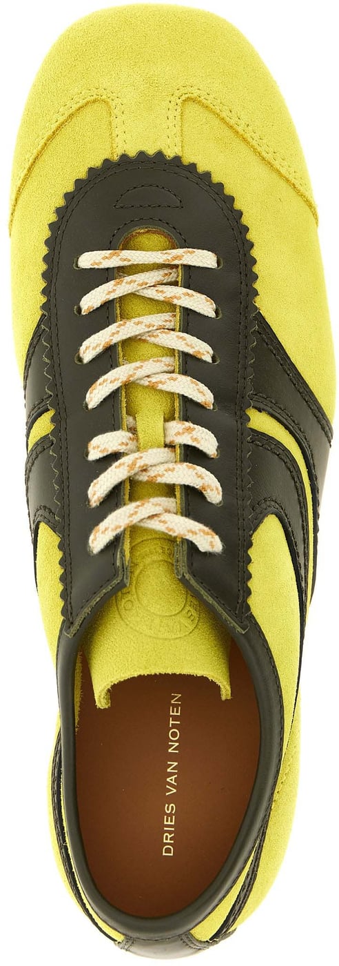 Dries Van Noten Multicolor Calfskin Sneakers