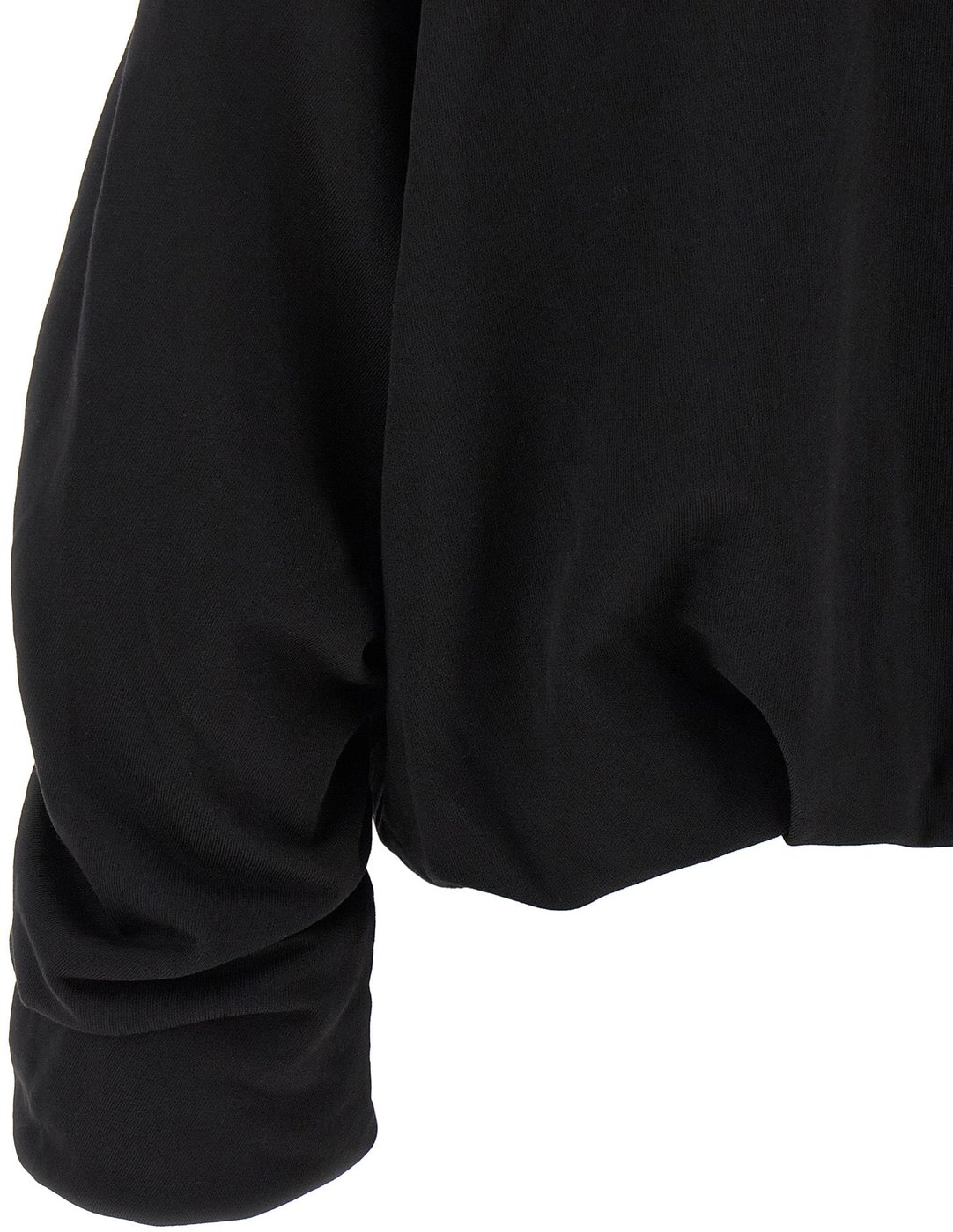 Dries Van Noten Black Cotton Hoodie