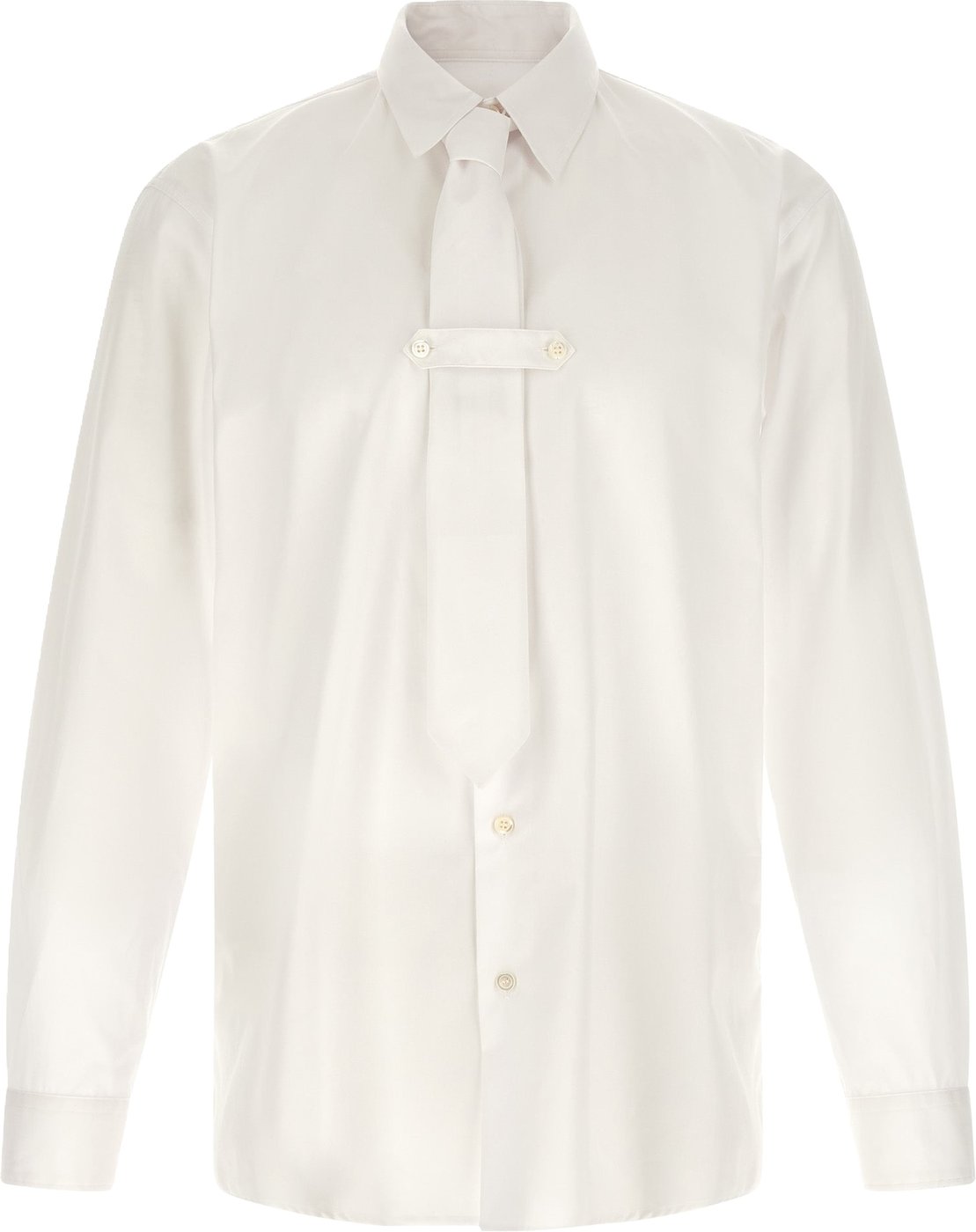 Dries Van Noten White Cotton Blouse