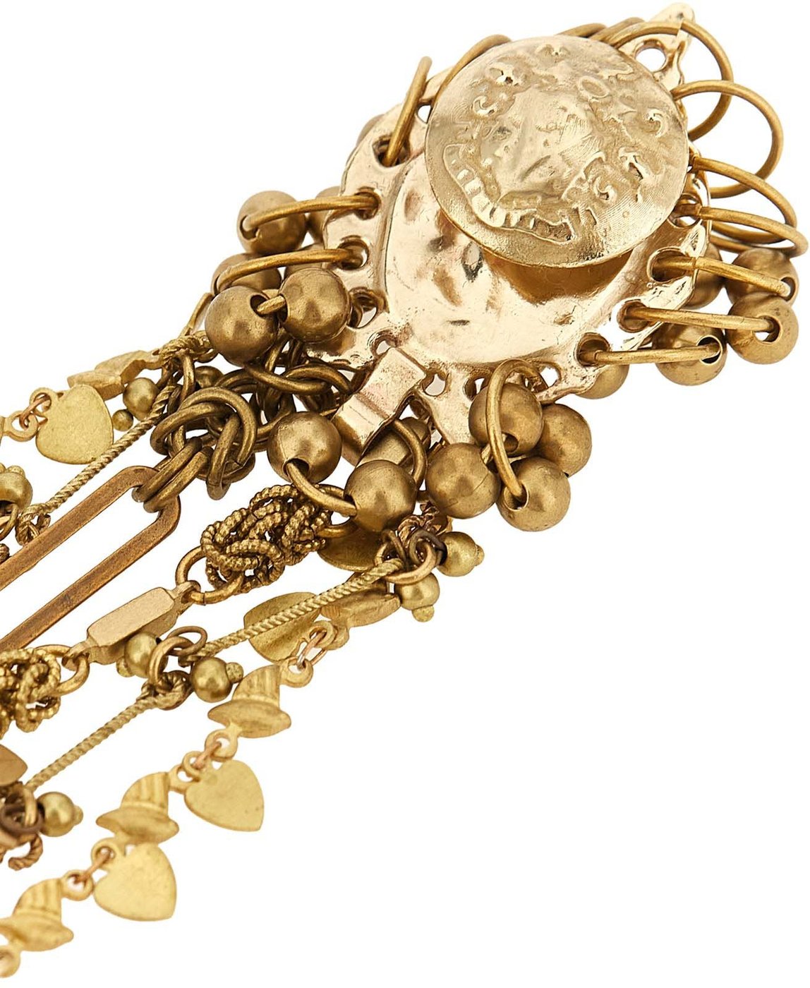 Dries Van Noten Gold Brass Broch