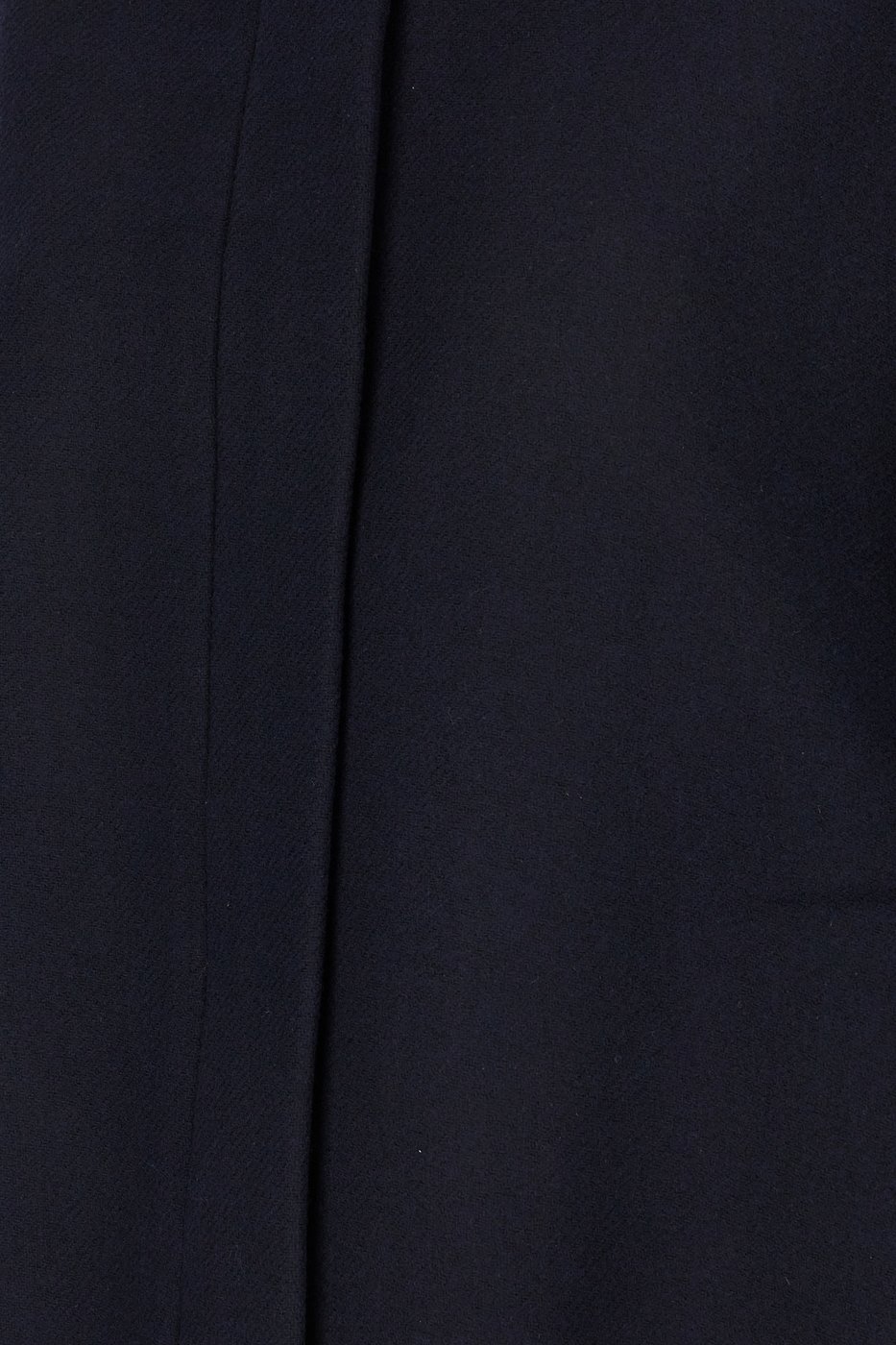 Dries Van Noten Navy blue wool blend coat