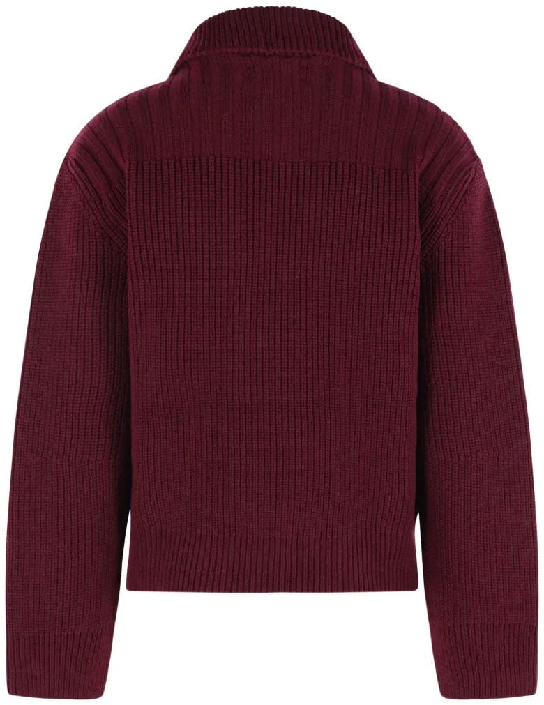 Marino Cardigan Bordeaux