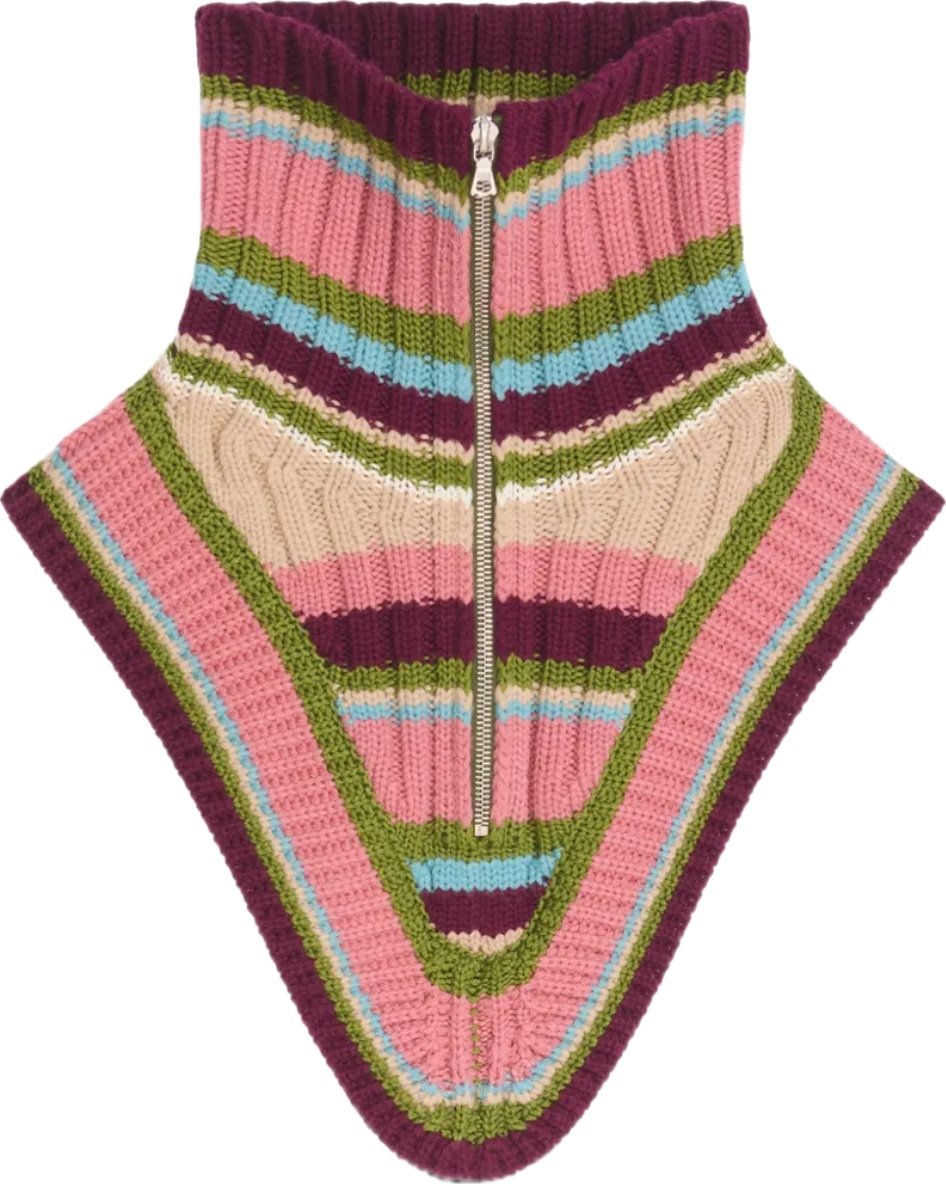 Morriso Stripe Collar Old Rose