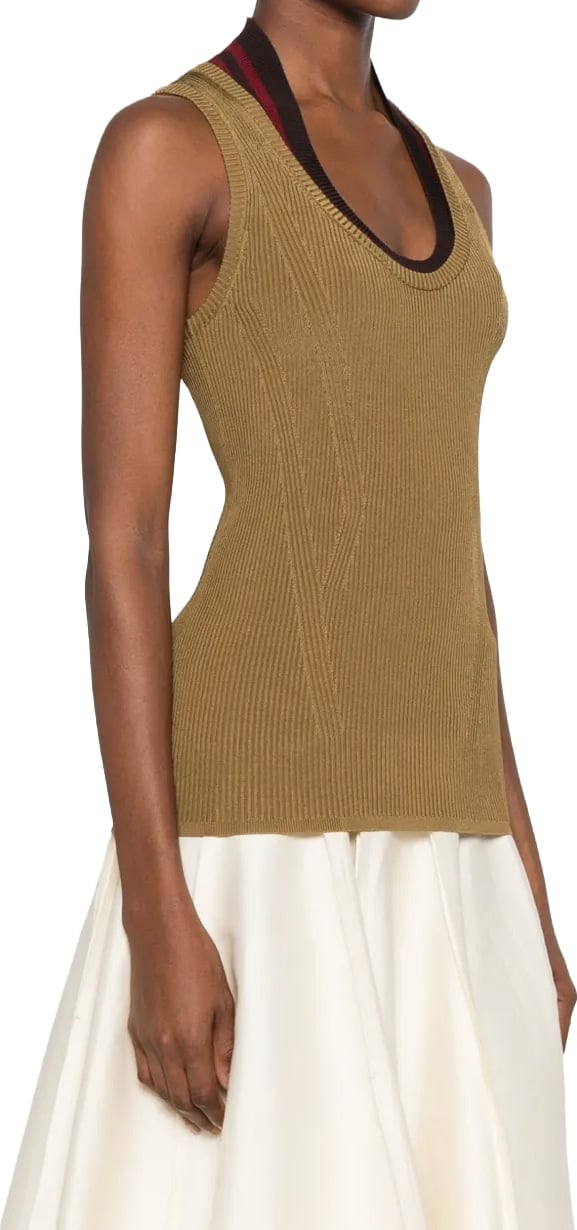 Topaza Bis Top Mustard