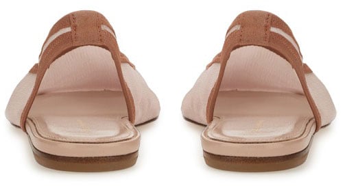 Fabric Slingback Sandals