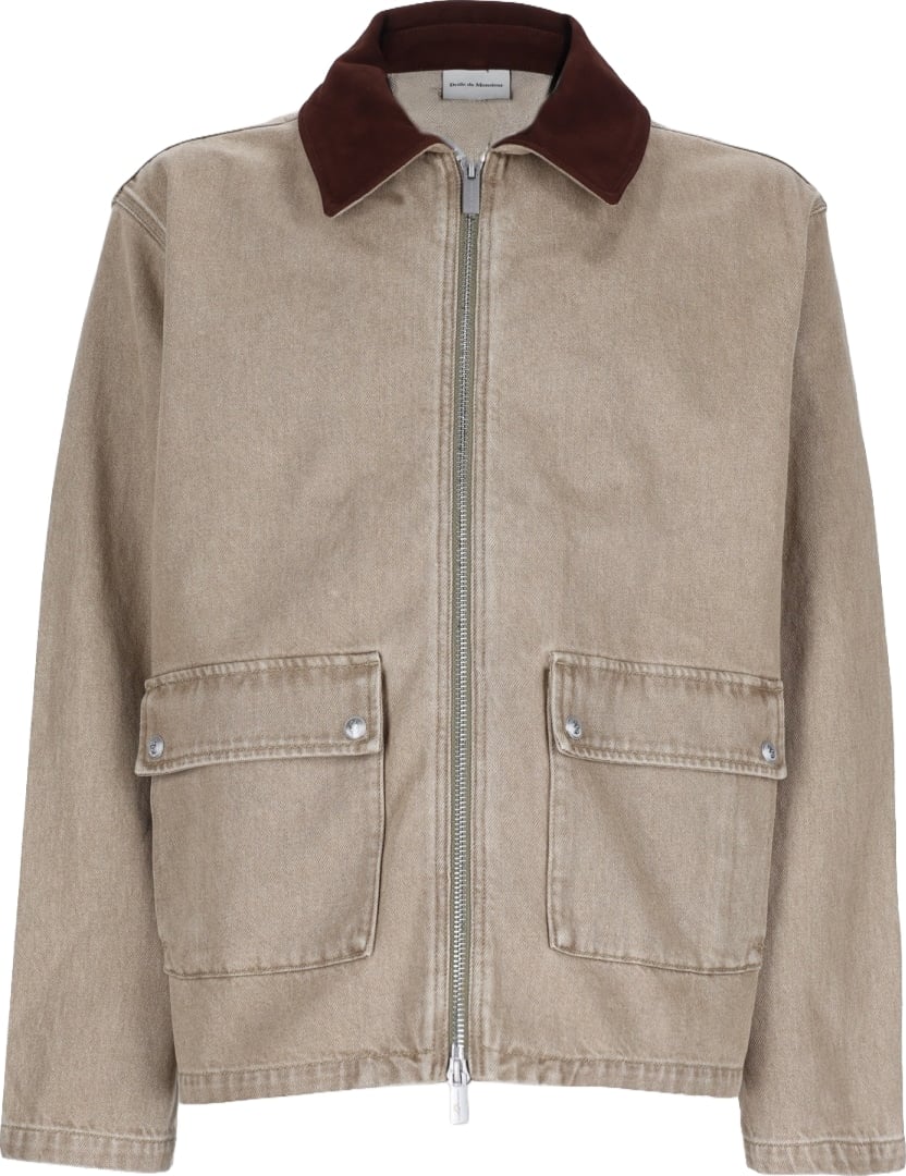 GIACCA IN DENIM CON ZIP