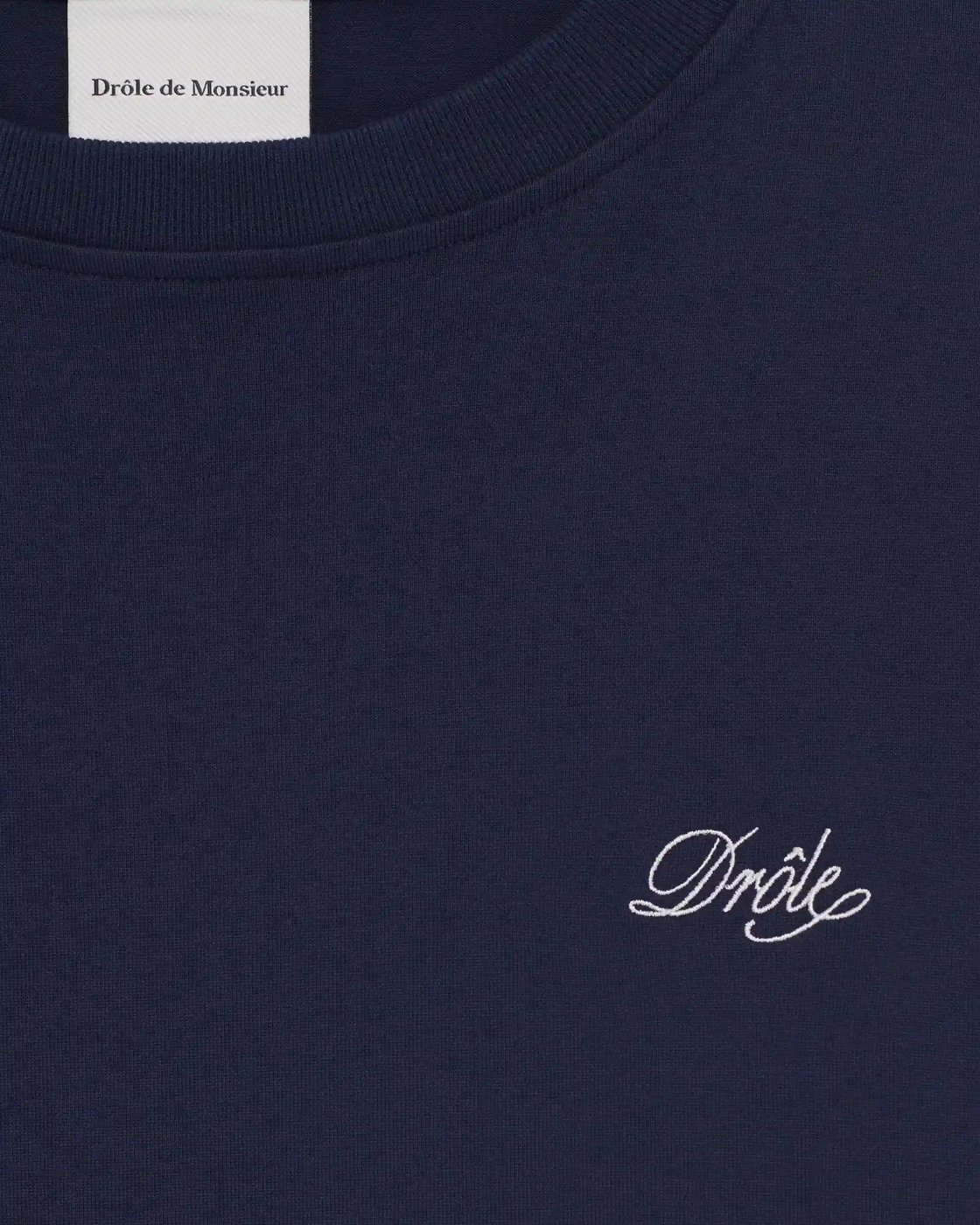 t-shirt lange mouwen blauw