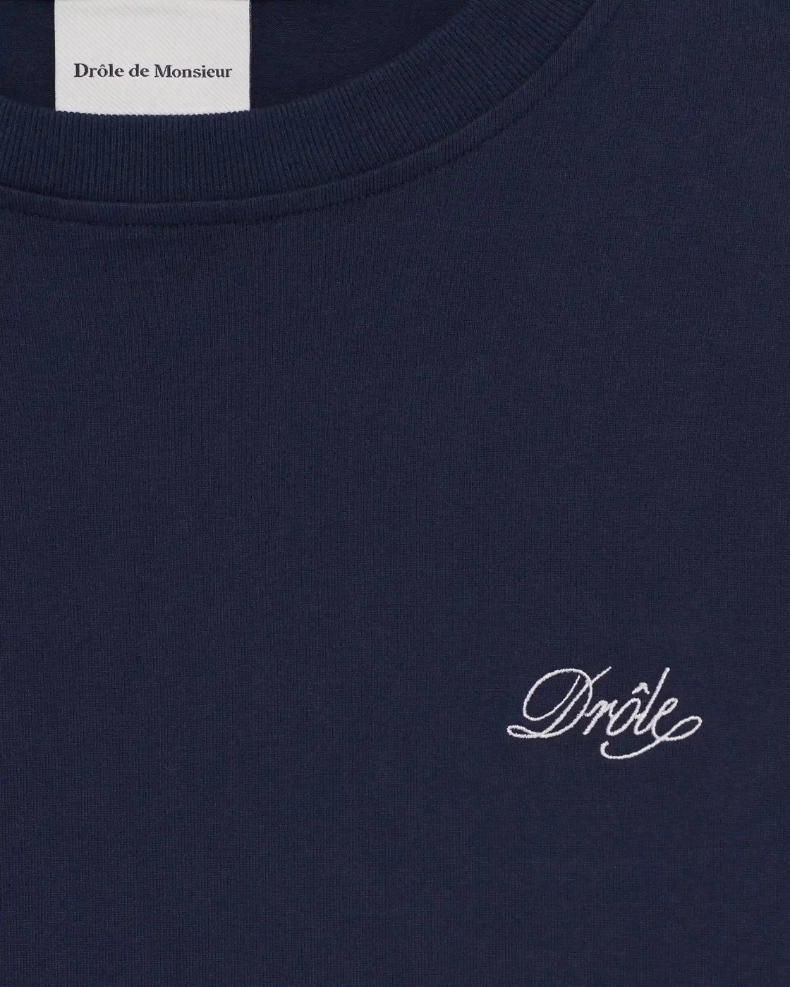 t-shirt lange mouwen blauw