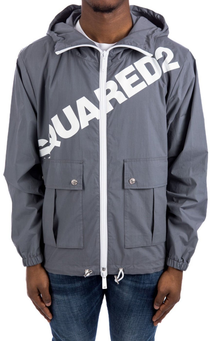 Dsquared2 Logo Hooded Windbreaker