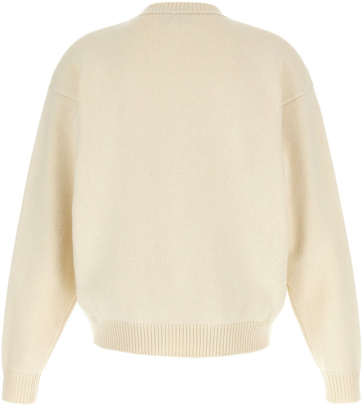 Dsquared² White Wool Cardigan