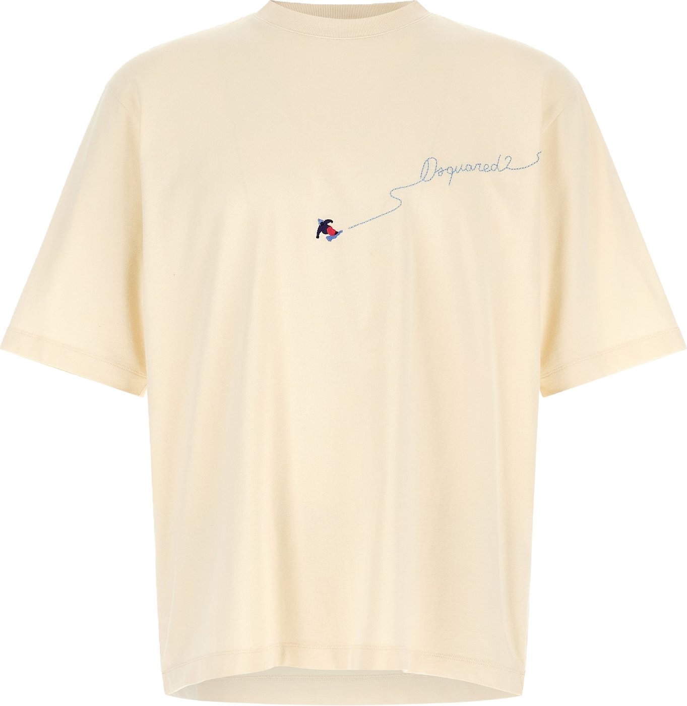 Dsquared² White Cotton T-Shirt
