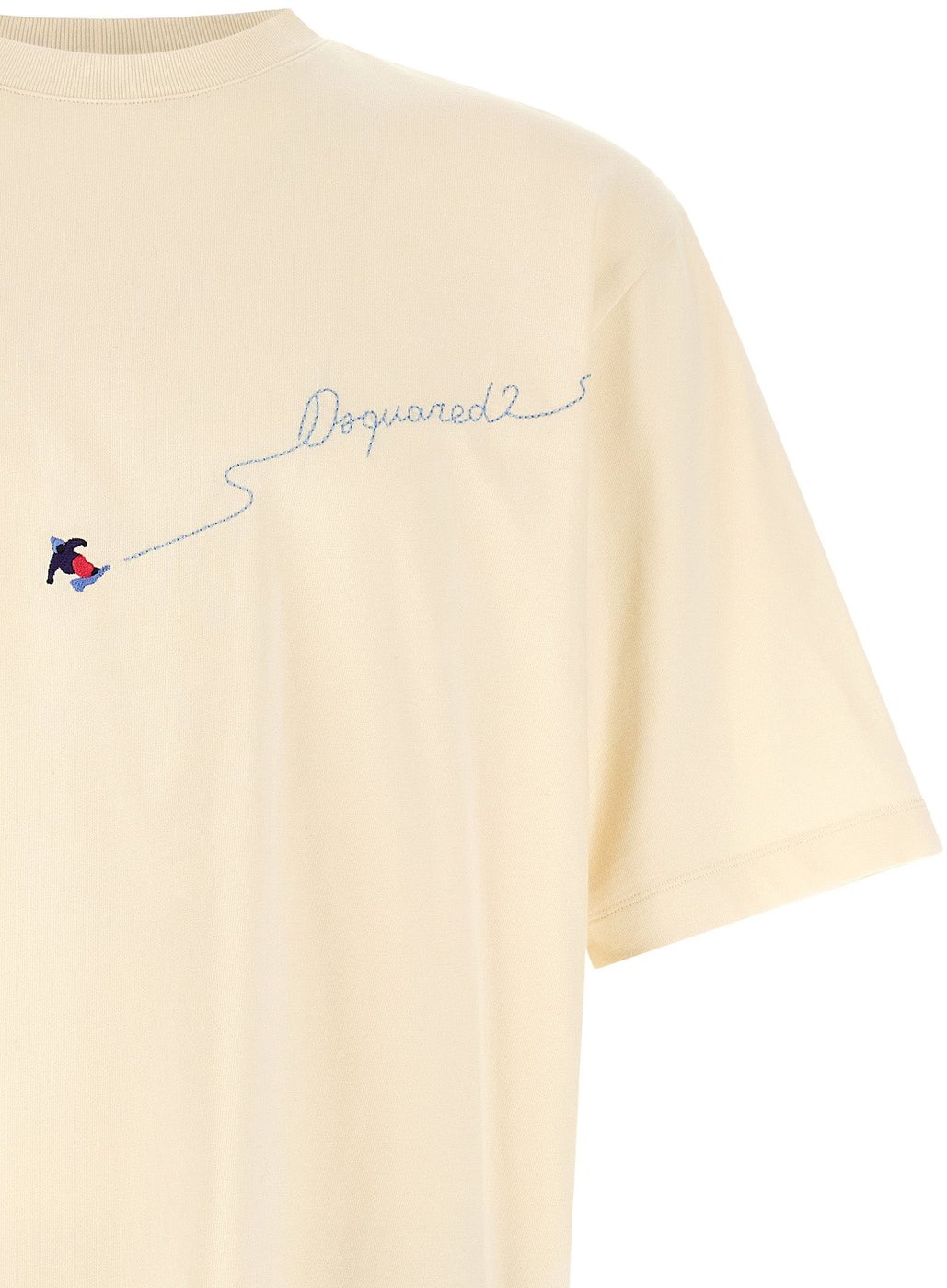 Dsquared² White Cotton T-Shirt