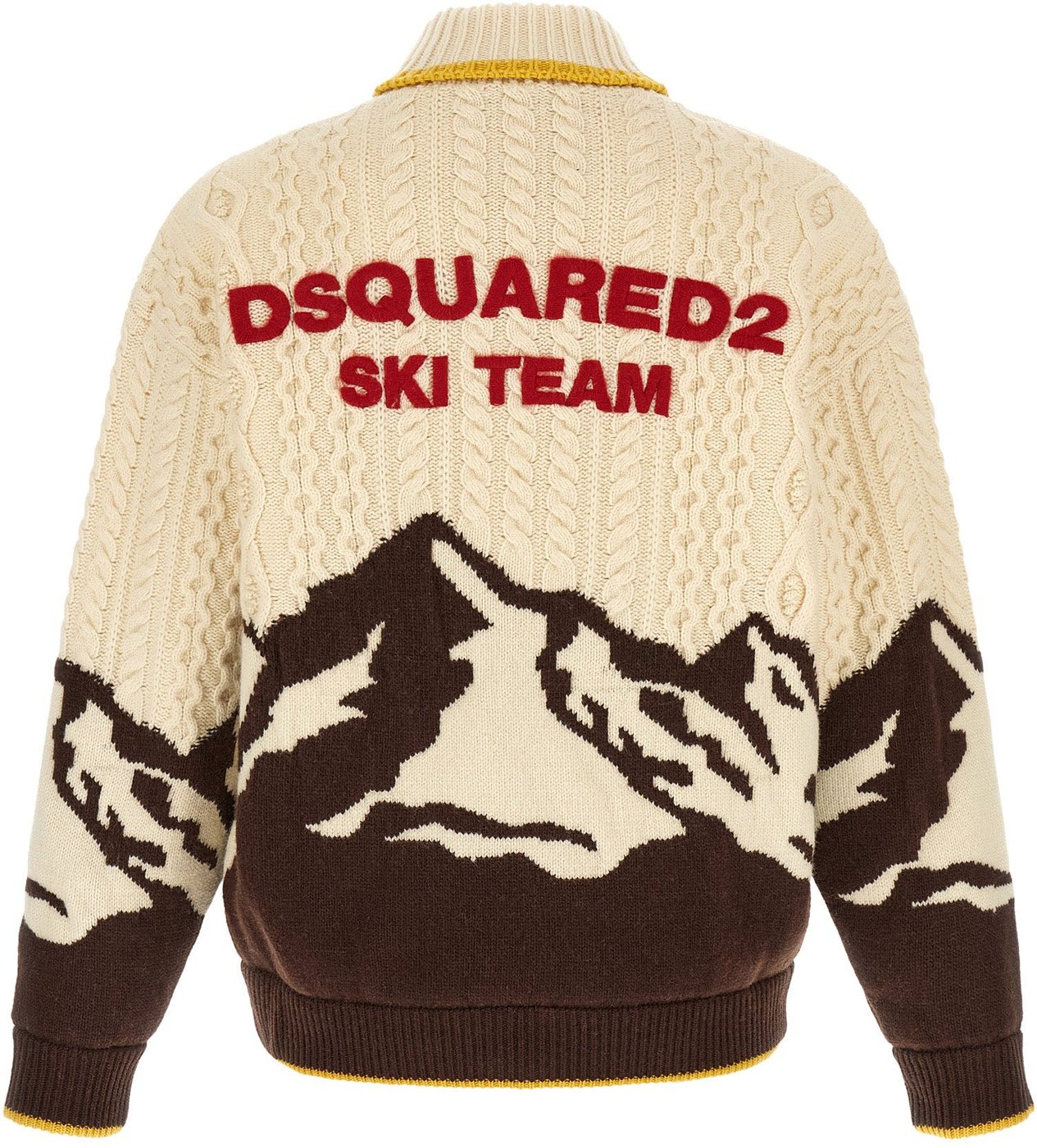Dsquared² Multicolor Wool Cardigan