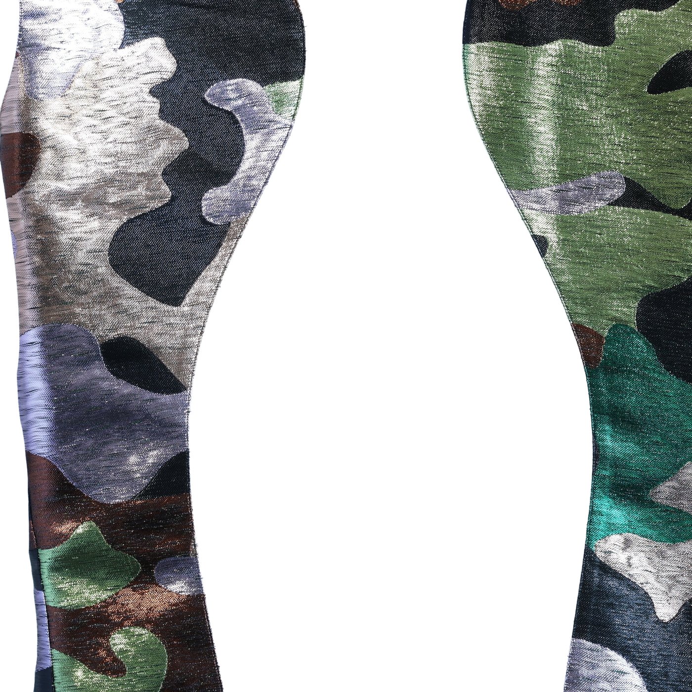 Dsquared2 Camouflage Panel White Shirt, 48 IT