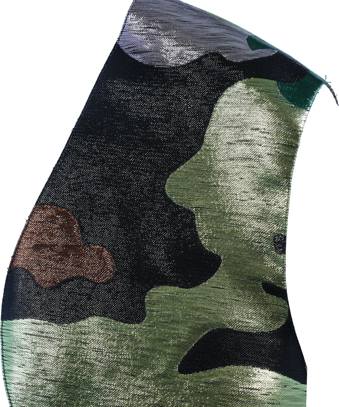 Dsquared2 Camouflage Panel White Shirt, 48 IT