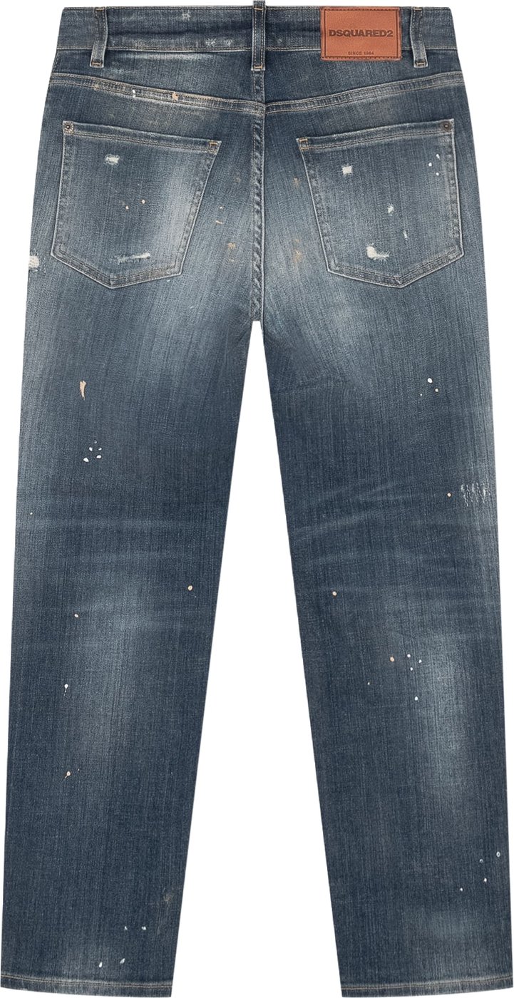 Jeans Boss con Strappi e Applicazioni