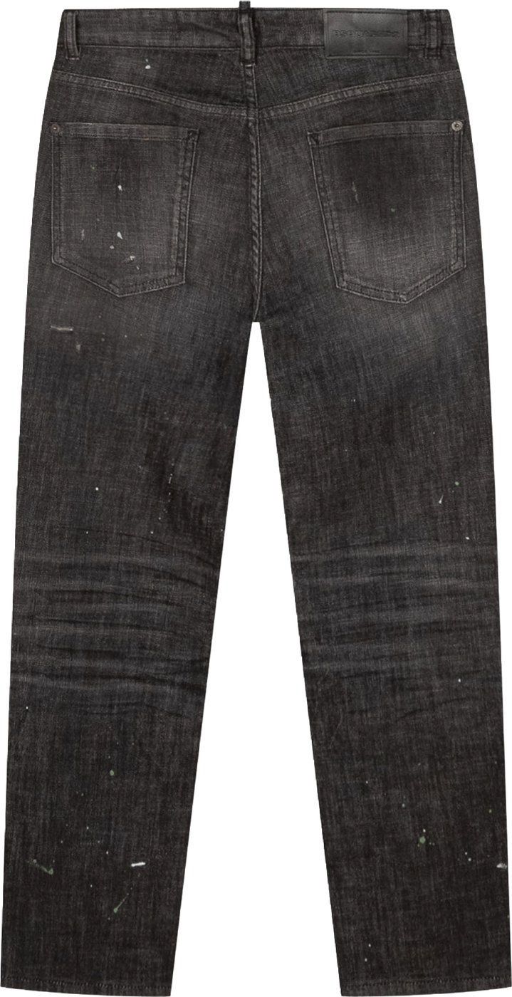 Jeans Baggym con Applicazioni Patchwork