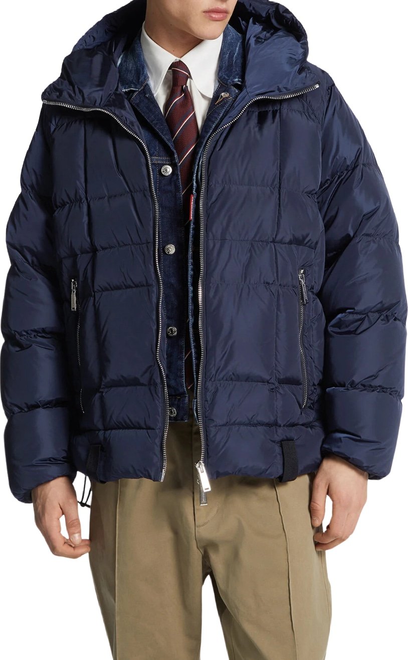 Dsquared2 3D Down Jacket Blue