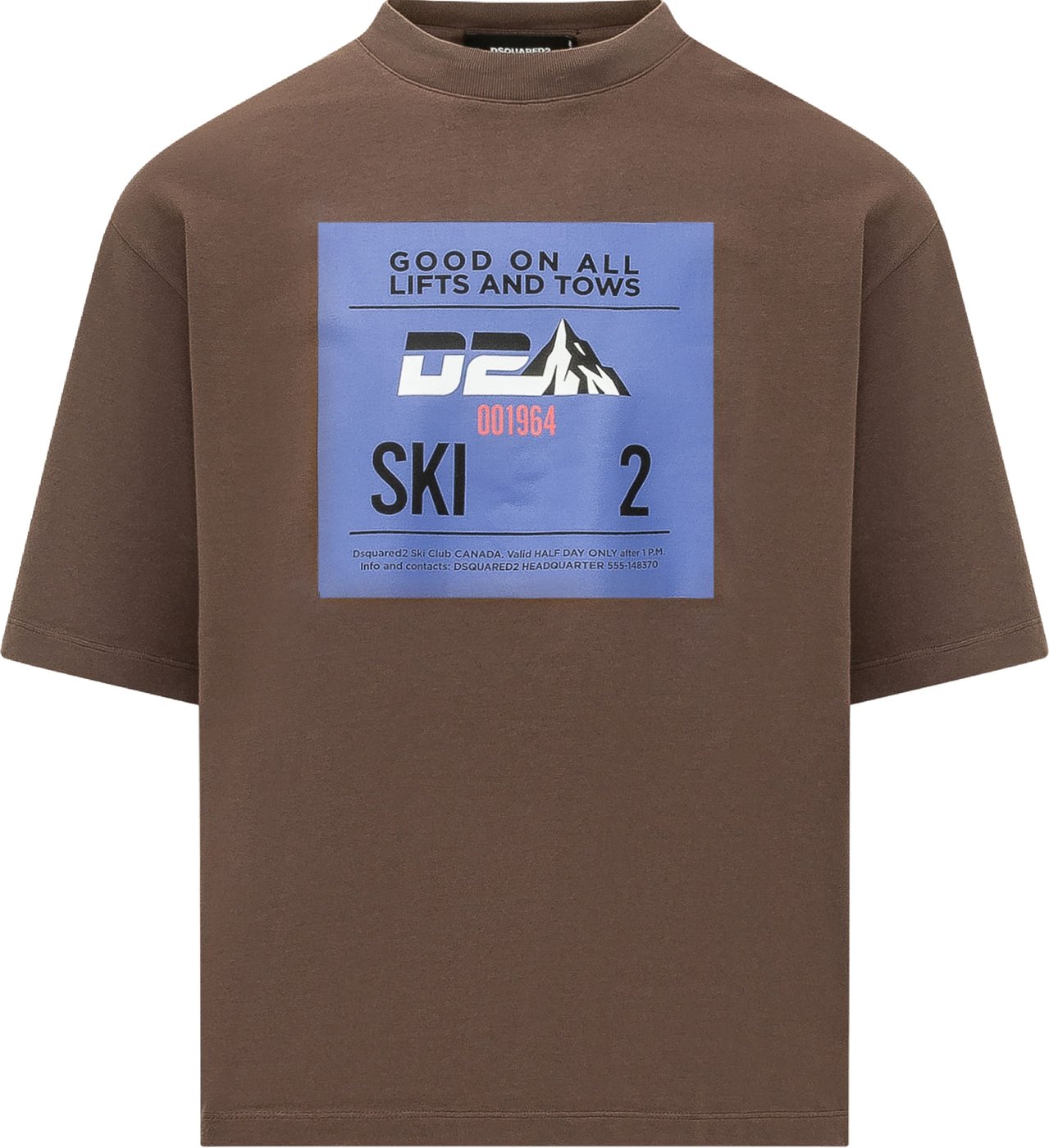 T-shirt Oversize con Stampa Grafica