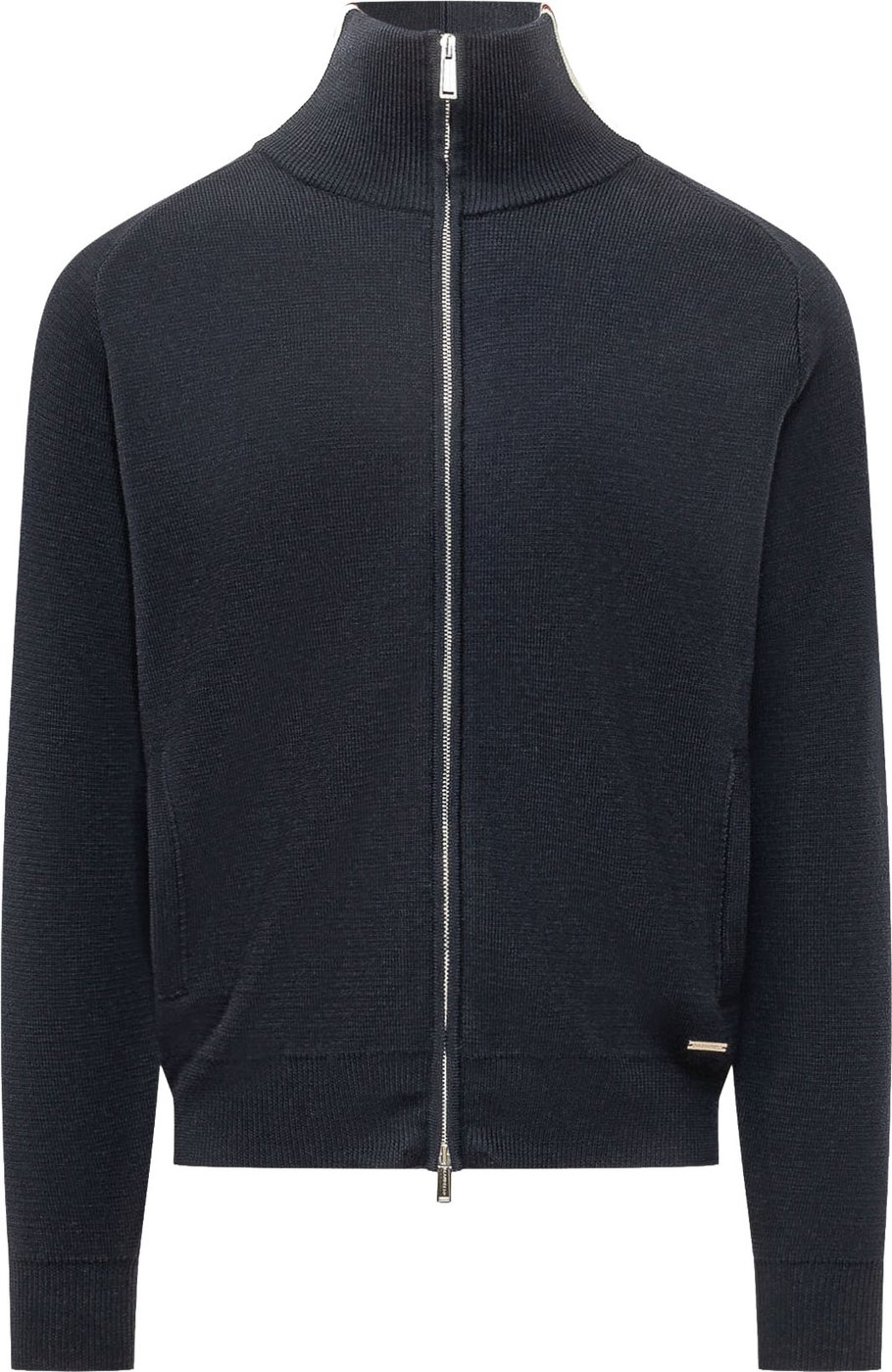 Maglia a Collo Alto con Zip