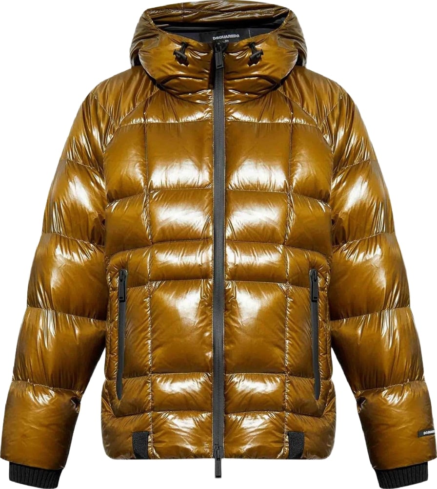 Dsquared2 Shiny Ripstop Down Jacket Green