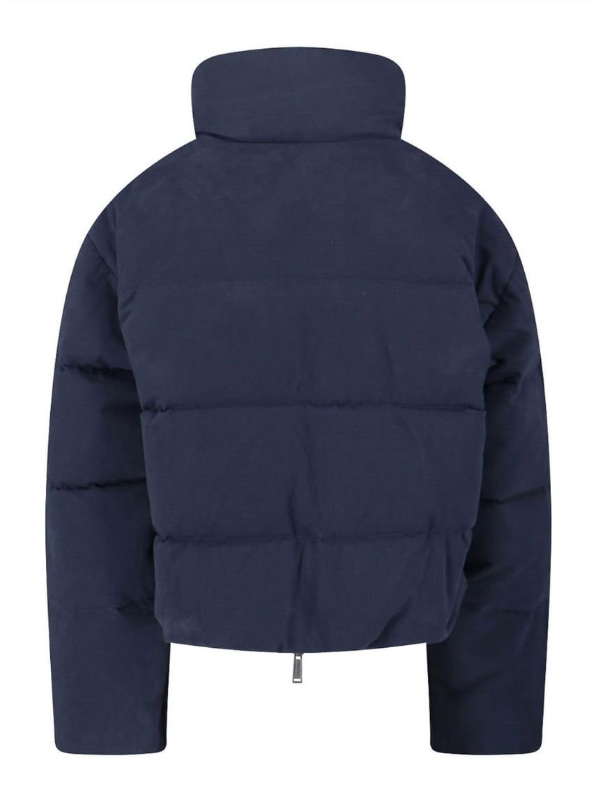 Dsquared2 Logo down jacket Cotton Blue