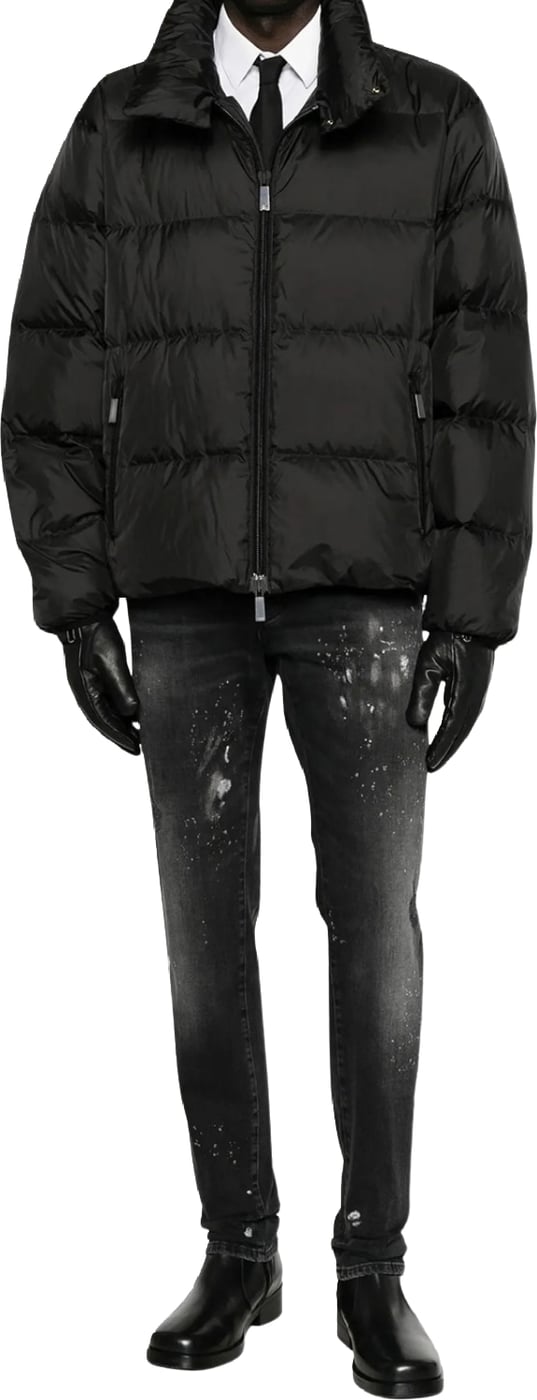 Dsquared2 D2 Upside Down Jacket Black