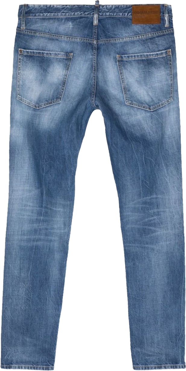 Mid blauwe jeans