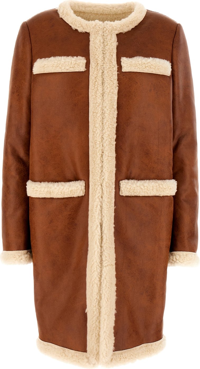 Dsquared2 Brown eco shearling jacket