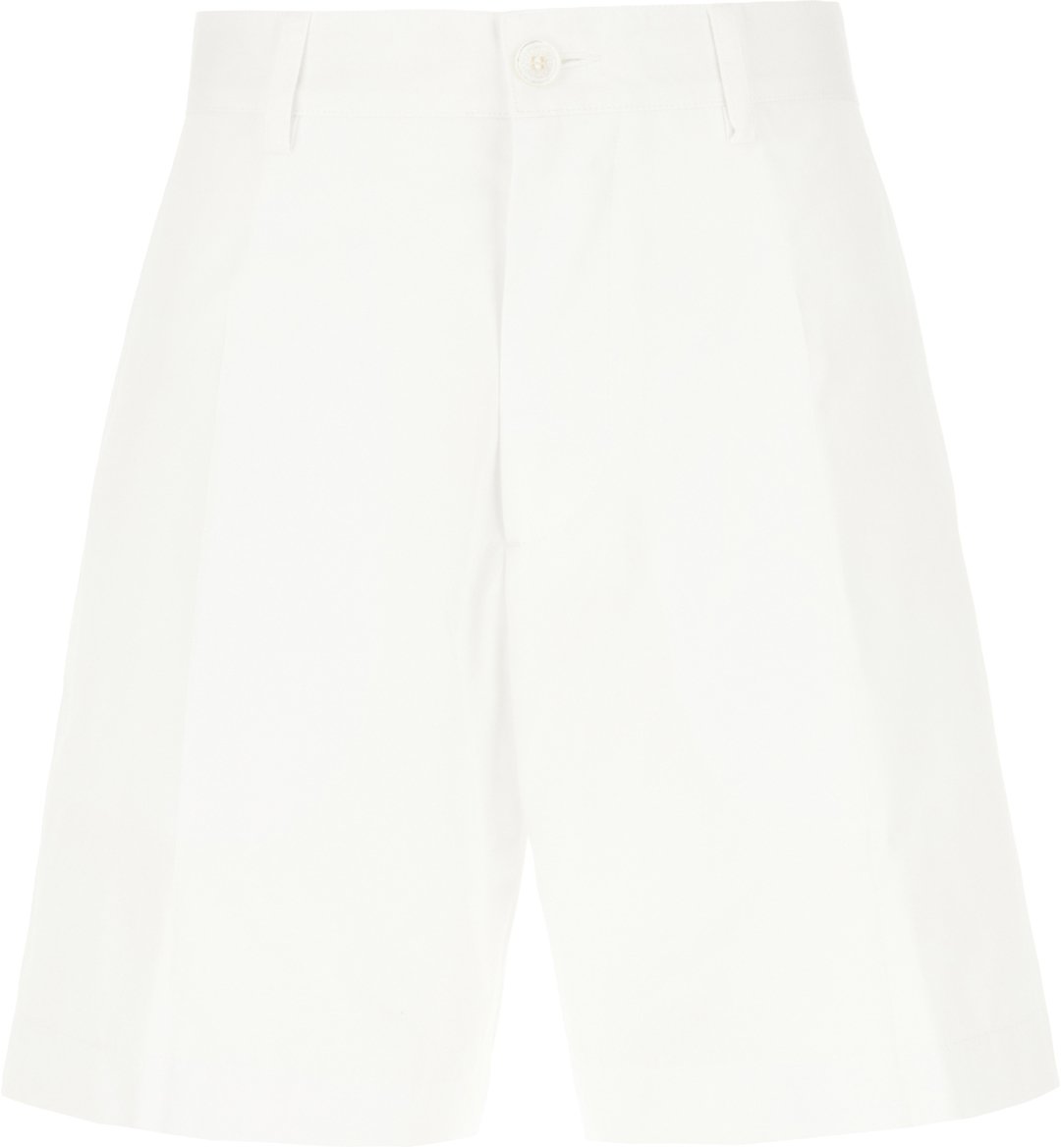 Dsquared2 White wool blend bermuda shorts