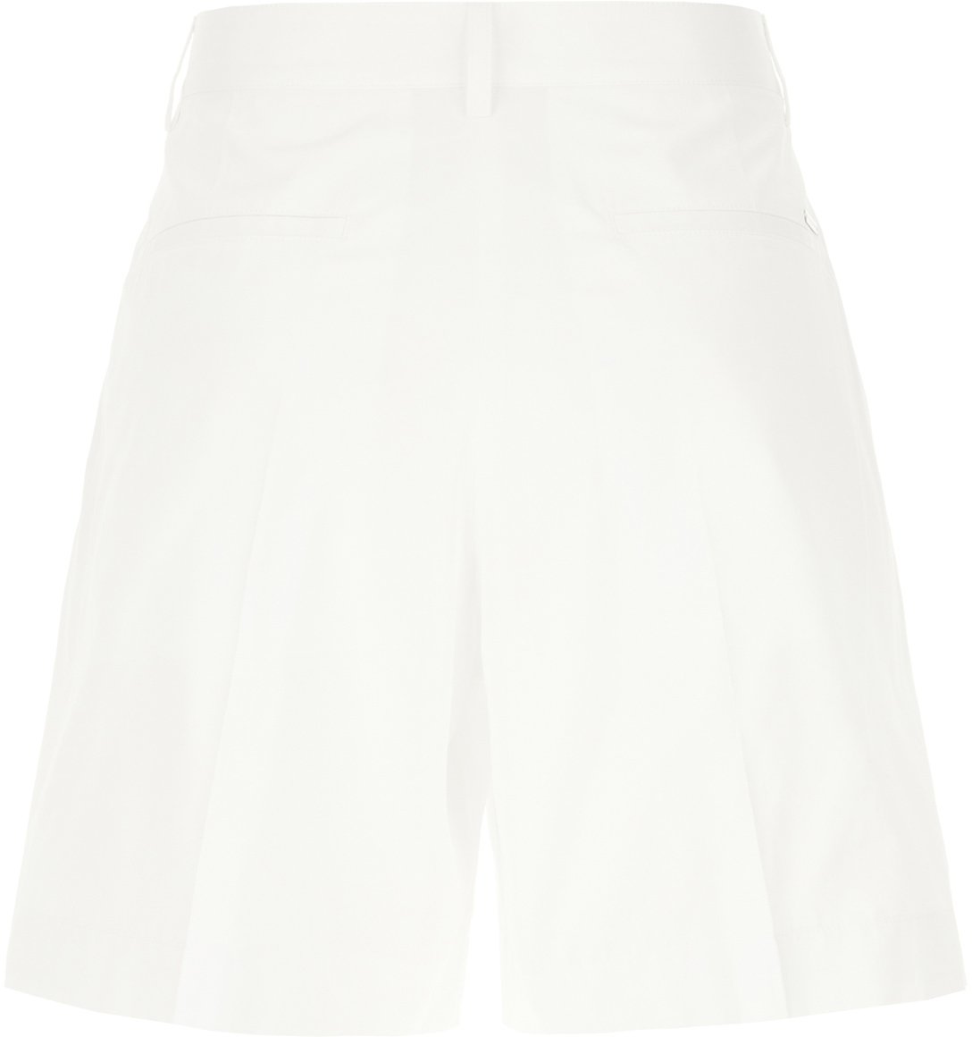 Dsquared2 White wool blend bermuda shorts