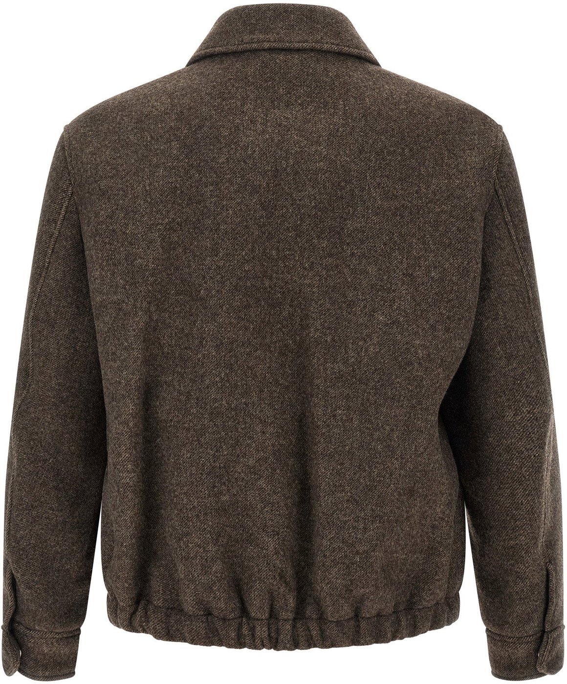 Dunst Mélange Brown Wool Jacket