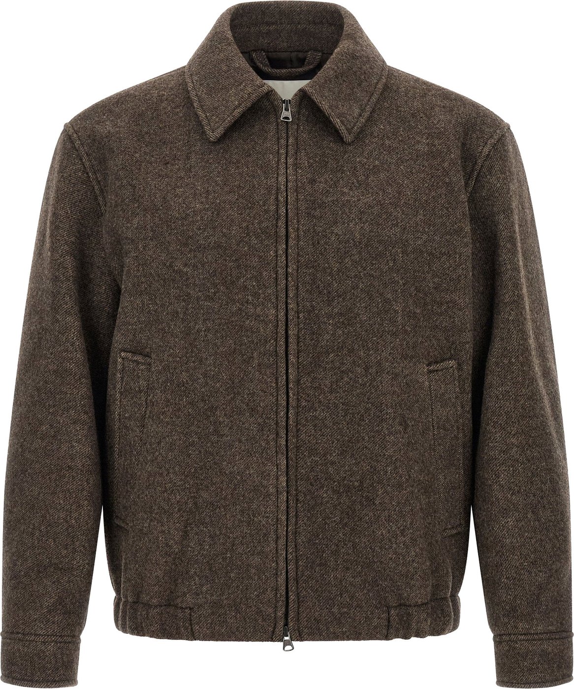 Dunst Mélange Brown Wool Jacket