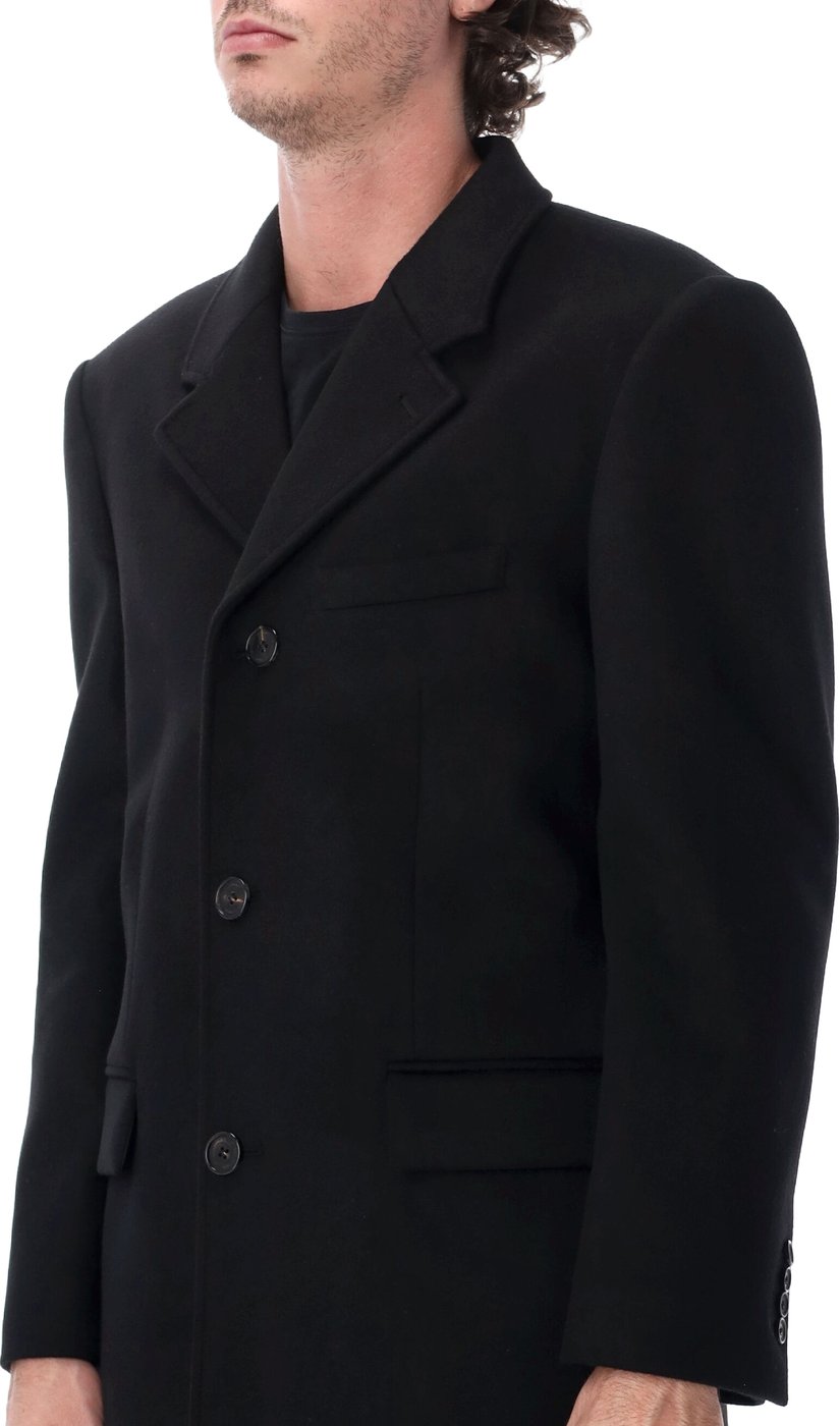 Single Breast Coat Nero