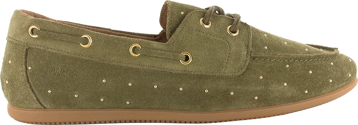 DWRS label Latty small studs olive