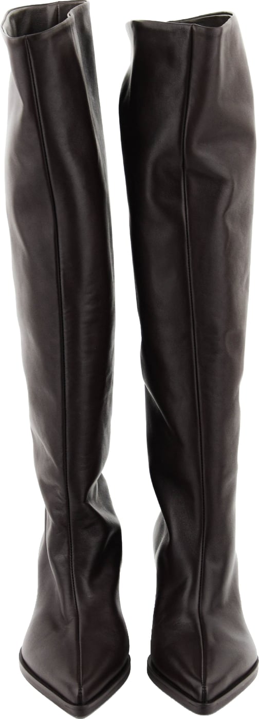 Sharp Boot Long Brown