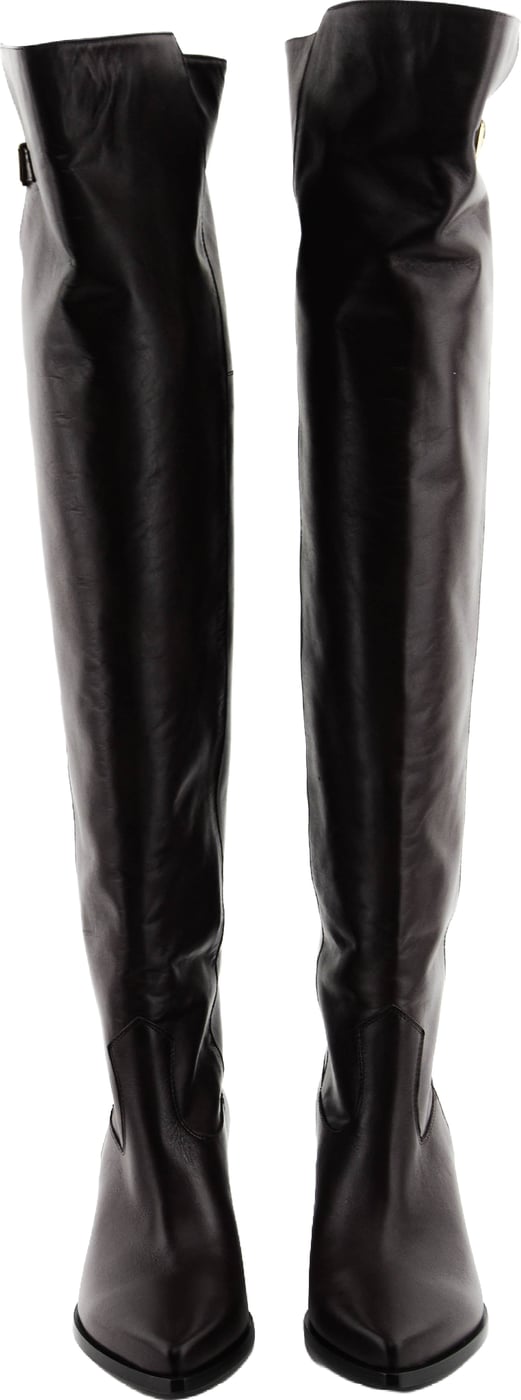 Sharp Overknee Burgundy