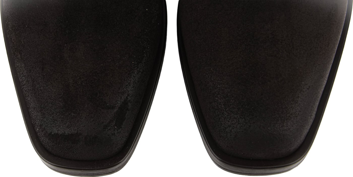 Long Boot Square Brown