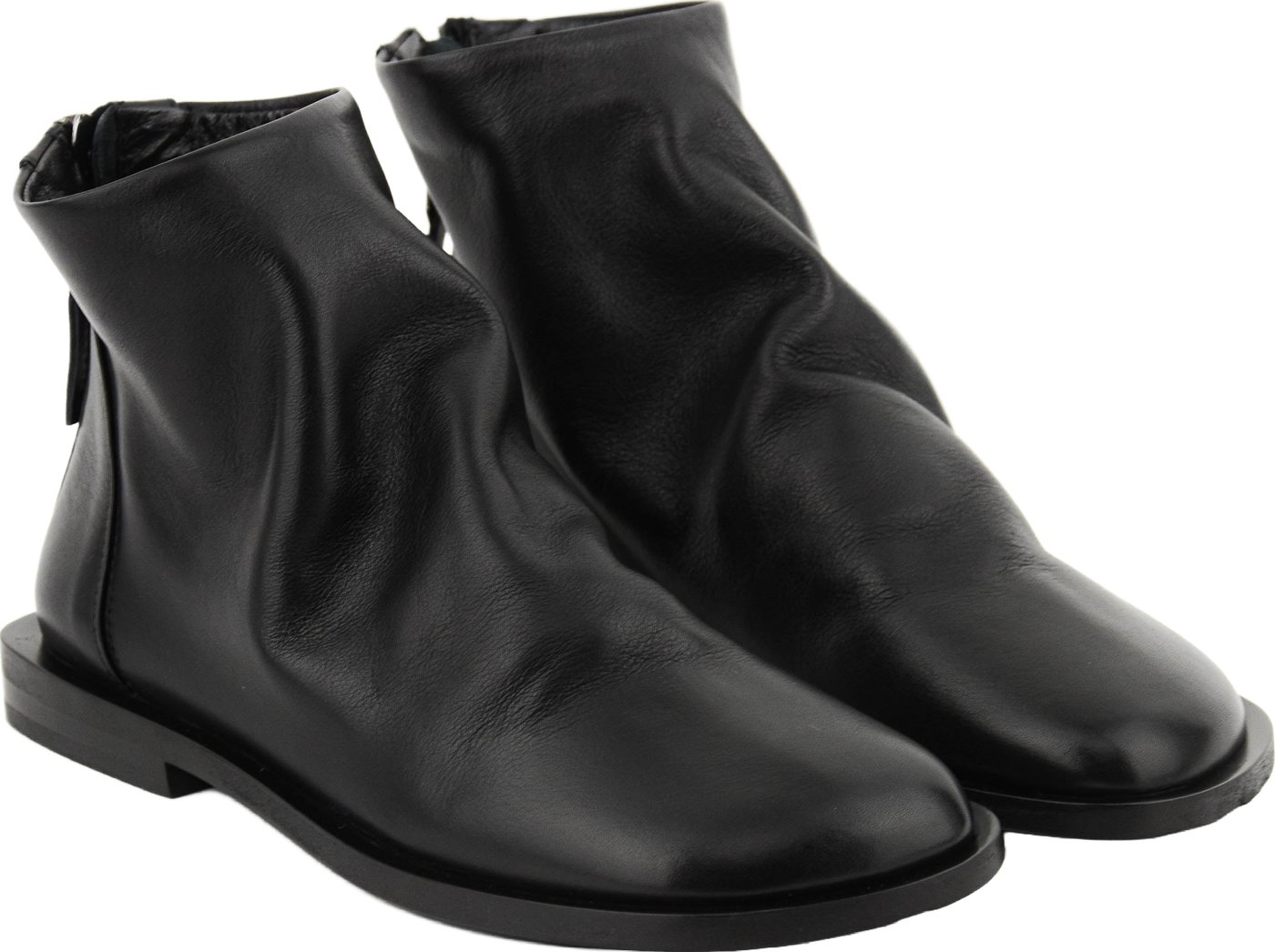 Bootie Short Assymetrical Black