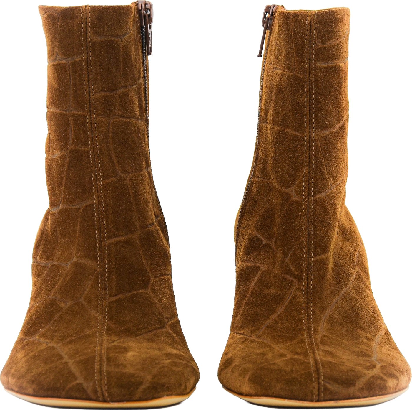 Bootie Croc Print Tan