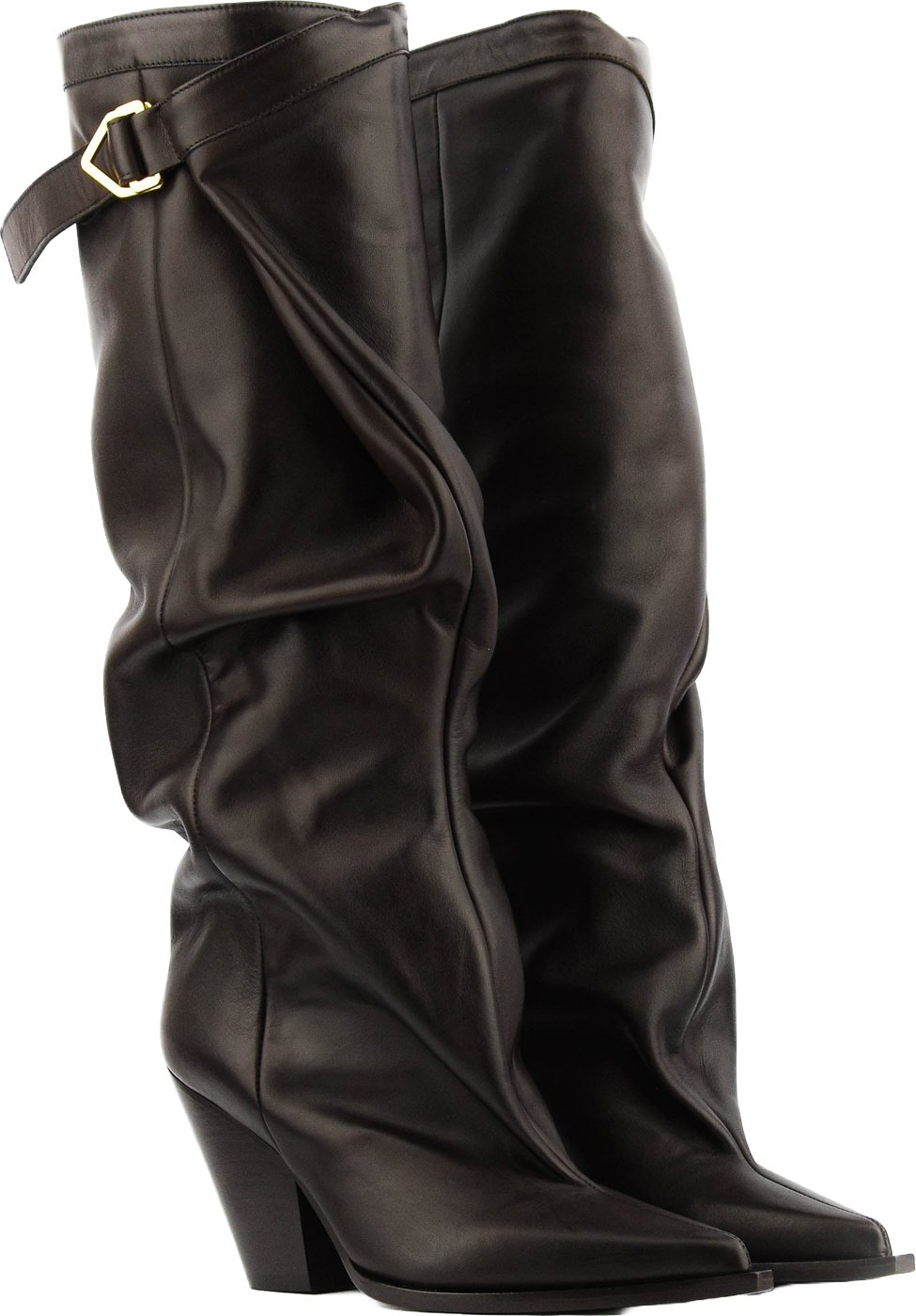 Slouchy Dream Brown Leather