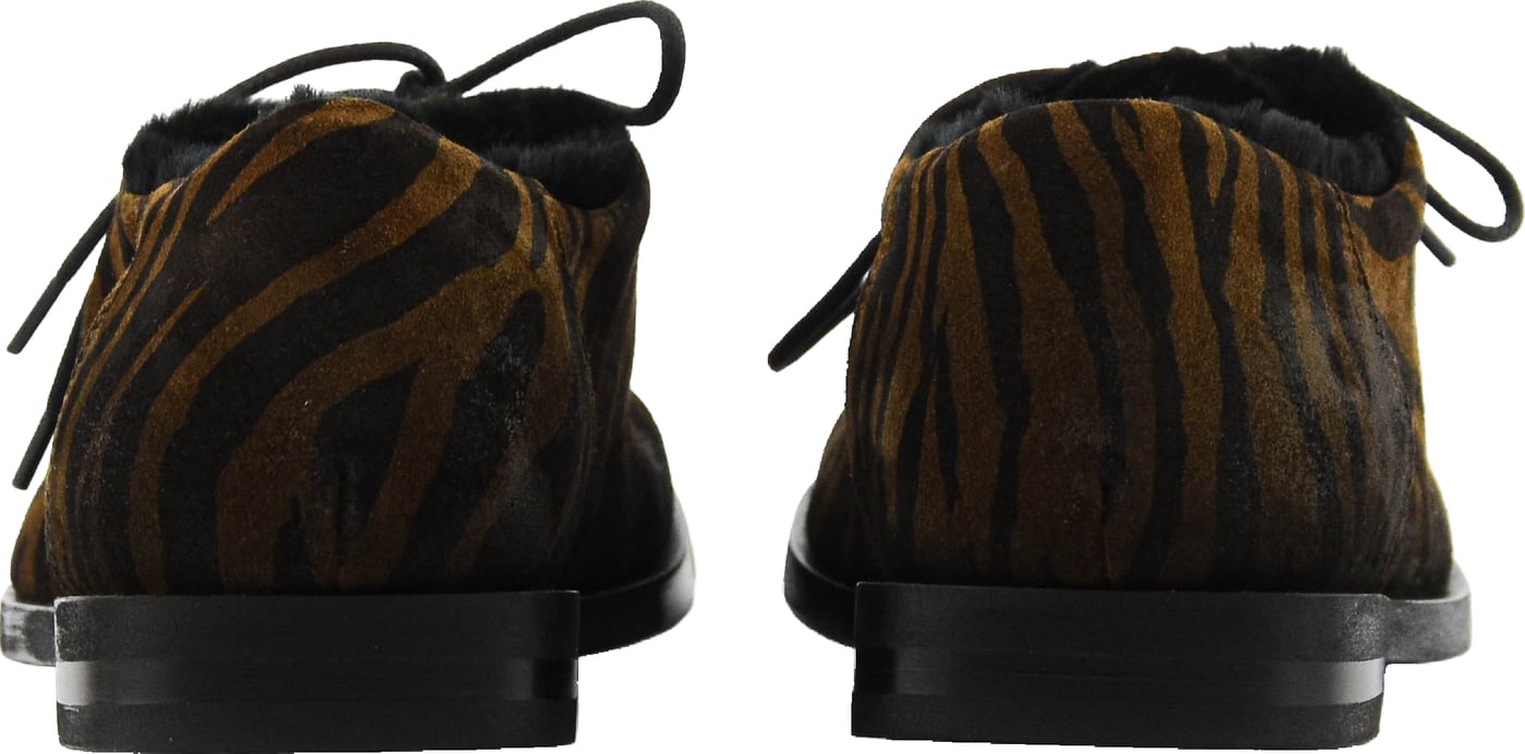 Lace Up Zebra