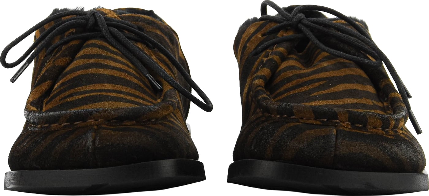 Lace Up Zebra